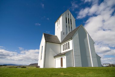 Icelandic cathedral clipart