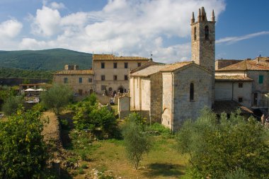 Monteriggioni ortaçağ köyü