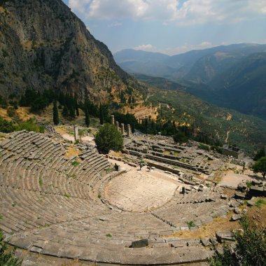 Theatre of Delphi clipart