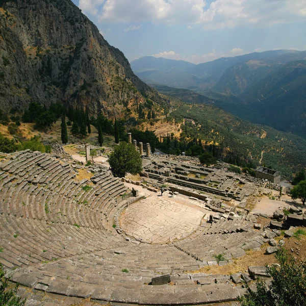 stock image Theatre of Delphi
