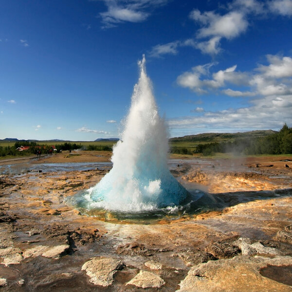 Strokkur eruption