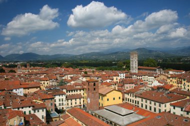 Lucca cityscape clipart