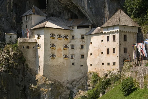 stock image Predjama Castle