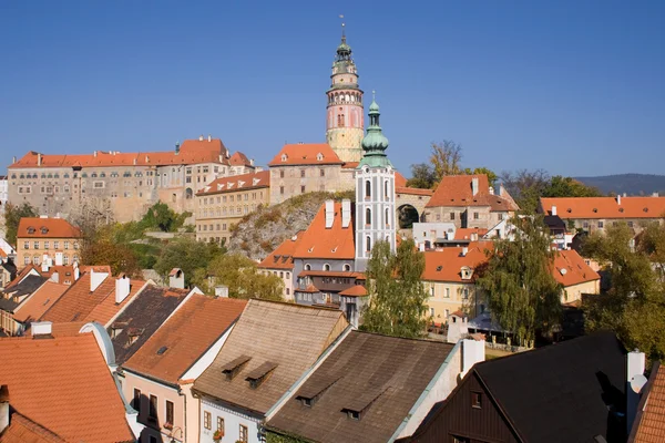 Český Krumlov Cityscape — Stock fotografie