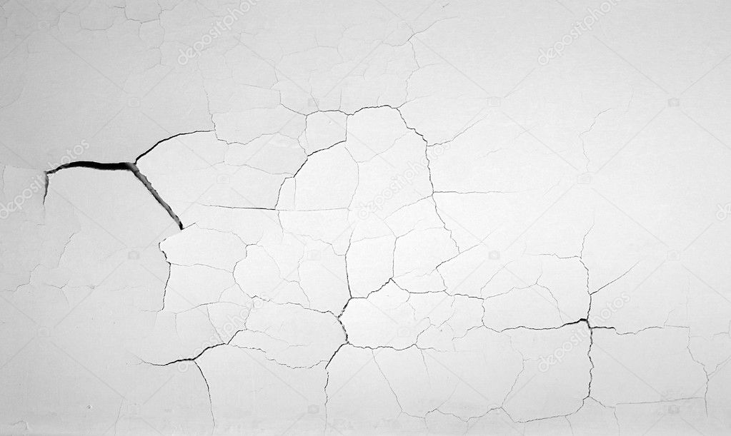 Cracked white wall texture — Stock Photo © Nevakalina 9833112