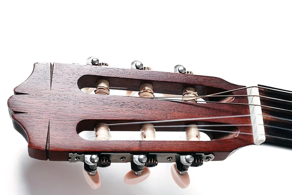 Cabeça de guitarra acústica — Fotografia de Stock