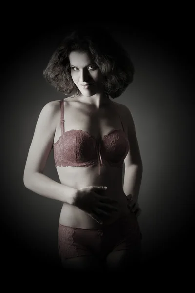 Mulher sexy em lingerie — Fotografia de Stock