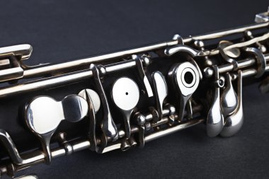 Oboe musical instrument detail clipart