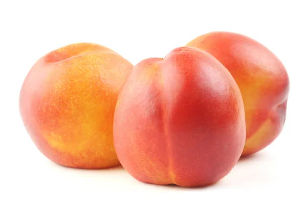 Peach. Three peaches — Stock Photo, Image