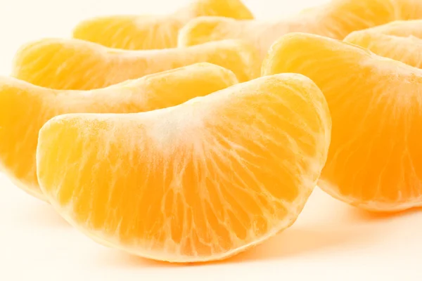 Řez mandarinka mandarinka — Stock fotografie