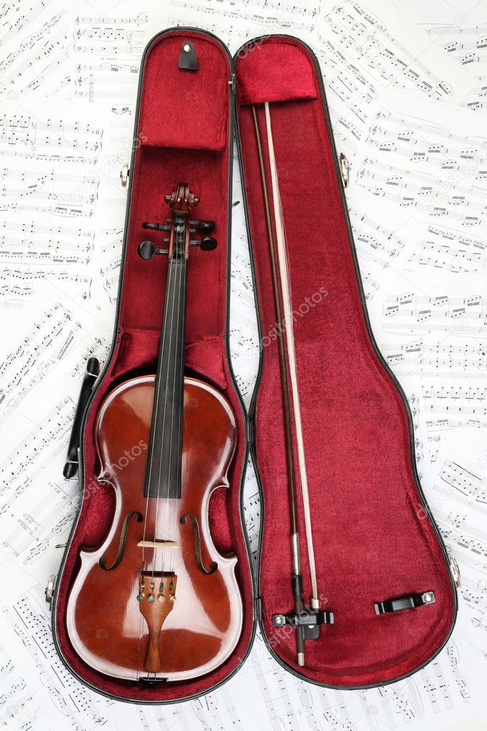 Violin case notes