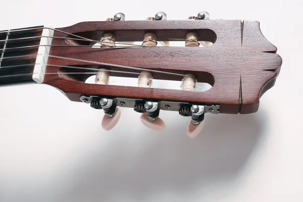 Cabeça de guitarra acústica — Fotografia de Stock