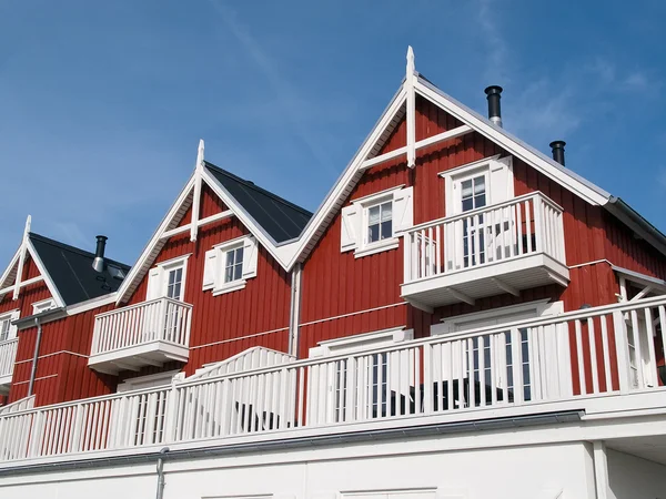 Modern klassisk design Sommarhus vid havet — Stockfoto