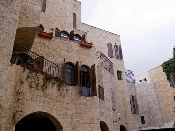 以色列-耶路撒冷旧城胡同犹太区 — 图库照片