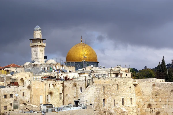 Jeruzalem Israël koepel van de rots — Stockfoto