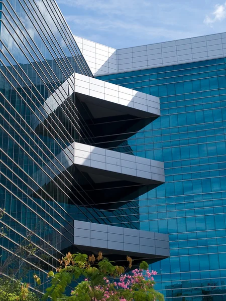stock image Details of corporate modern office building