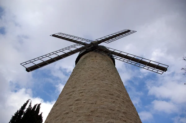 Montefiore Moulin à vent Yemin Moshe Jérusalem Israël — Photo