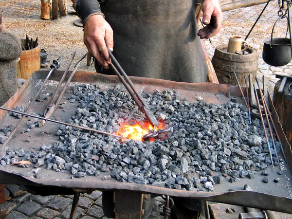 stock image Blacksmith at work