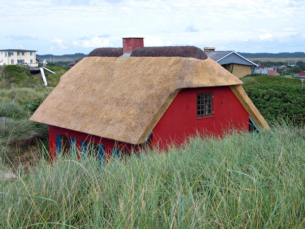 Zomer huis Denemarken — Stockfoto