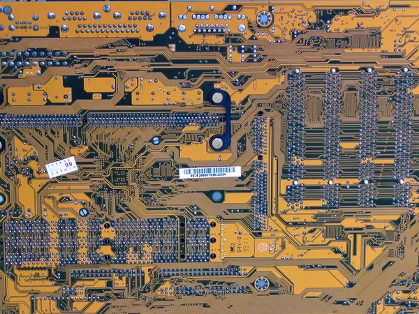 stock image Motherboard of a computer