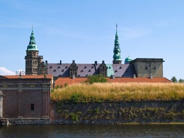 Kronborg Castle of Hamlet Elsinore Helsingor Denmark clipart