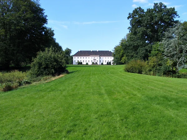 Ország farm kastély ház Dánia — Stock Fotó