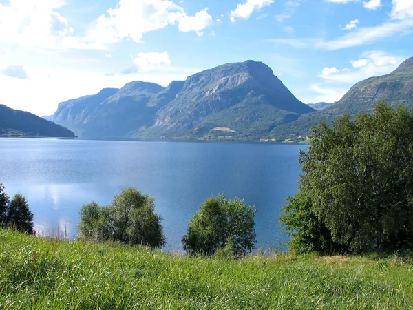 Sognefjord φιόρδ Νορβηγία — Φωτογραφία Αρχείου