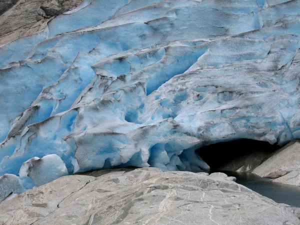 Glaciar en Noruega - vista cercana —  Fotos de Stock