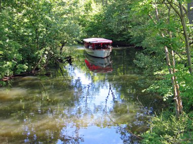 nehir turistlere tekne Danimarka