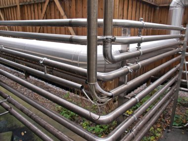 Sanayi Fabrikası metal borular