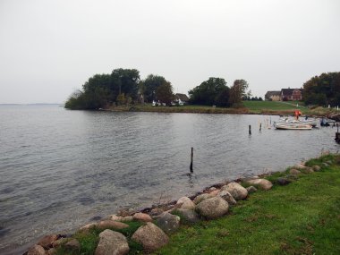 bay balıkçı limanı funen Danimarka