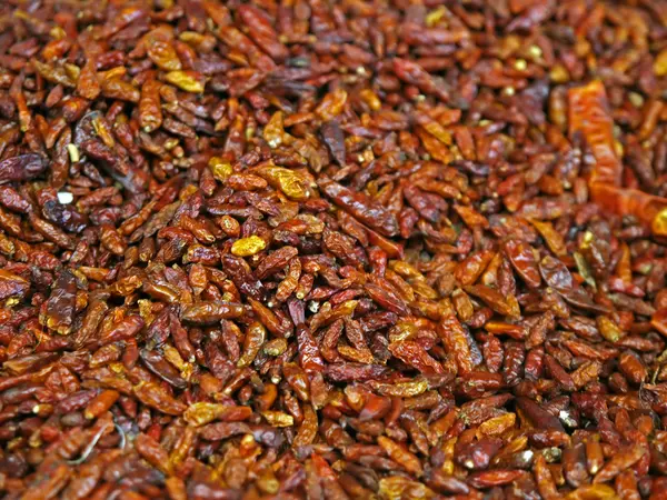 Liten red hot chili peppers bakgrund — Stockfoto