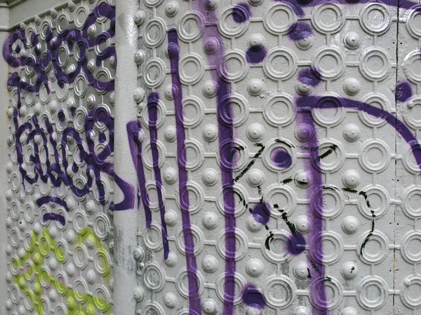 Graffiti na teksturą ściany białe — Zdjęcie stockowe