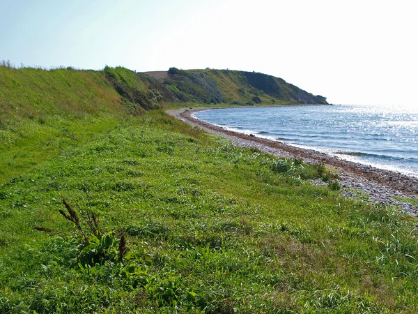 Meereslandschaft Landschaft Hintergrund Dänemark — Stockfoto
