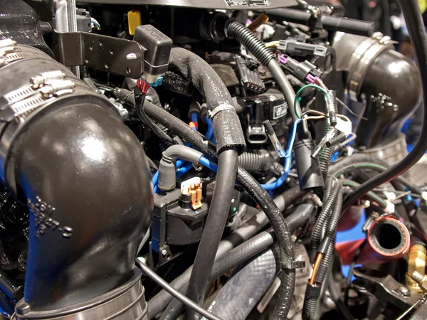 自動車産業用エンジンのバック グラウンド — ストック写真