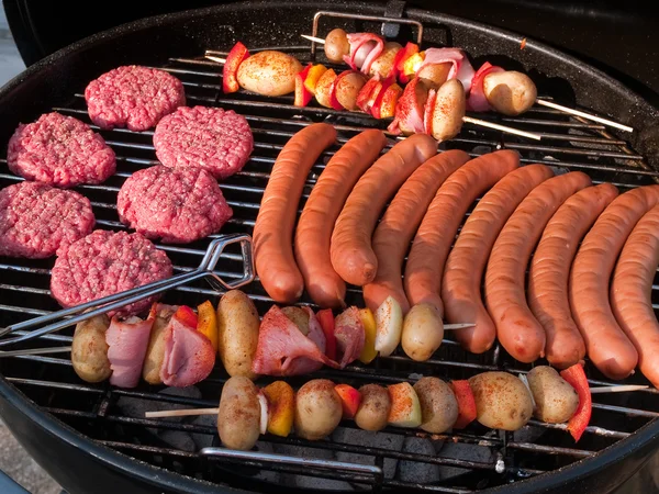 Outdoors Barbeque BBQ grill party — Stock Photo, Image