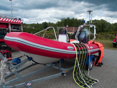 Sea naval rescue boat vessel clipart