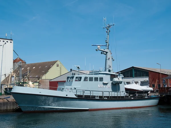 Barco patrulla naval — Foto de Stock