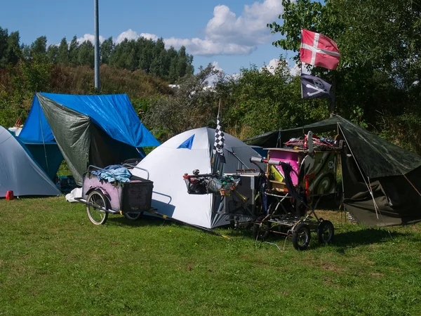 Obdachlose Landstreicher — Stockfoto