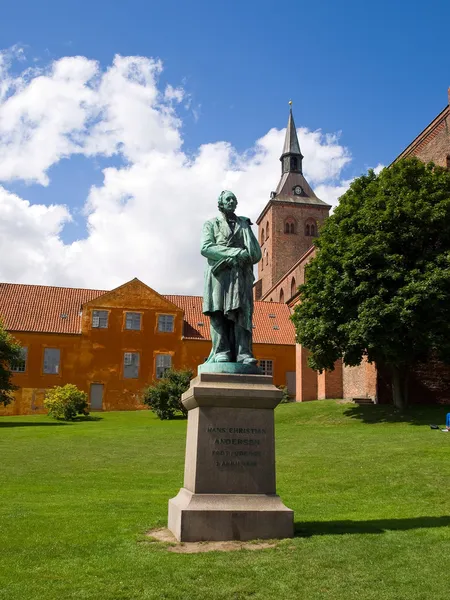 Hans Christian Andersen Odense Dänemark — Stockfoto