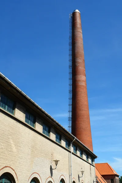 Fabriek plant gebouw — Stockfoto