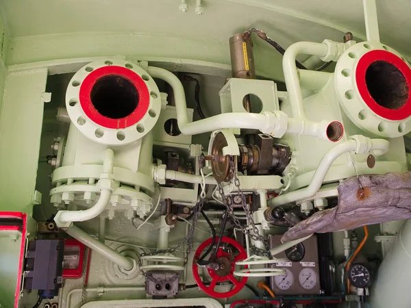 Inside a Navy Submarine — Stock Photo, Image