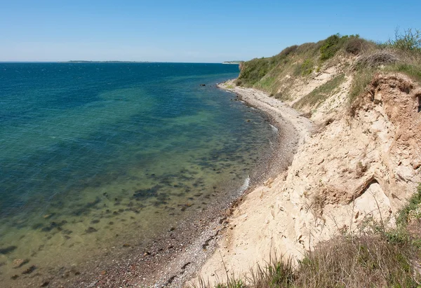 Beautiful coast seascape Denmark — Stock Photo, Image