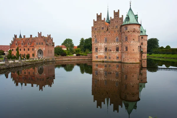 Egeskov slott Fyn Danmark — Stockfoto