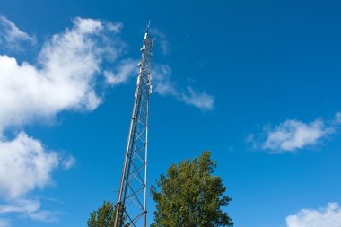 Telekomünikasyon iletişim anten Kulesi direği