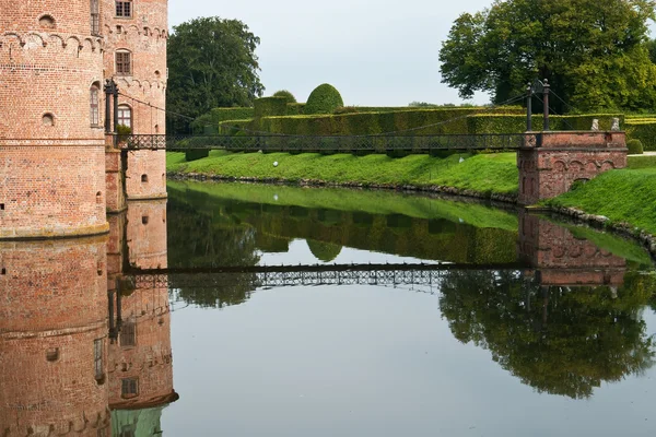 Detalhes Castelo de Egeskov Funen Dinamarca — Fotografia de Stock