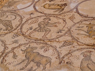 eski Roma mozaik taban