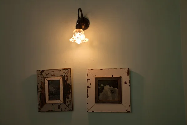 Vintage elegante muur lamp — Stockfoto