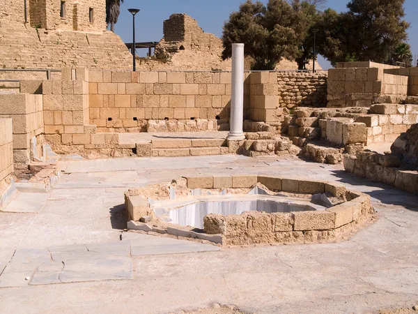 Den gamla staden caesarea israe — Stockfoto