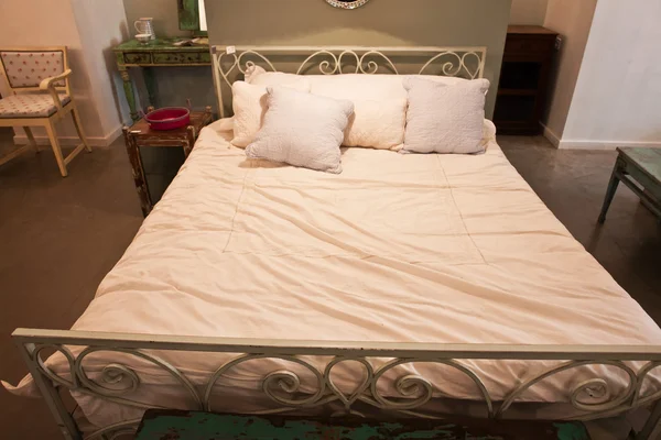 stock image Beautiful country style bedroom